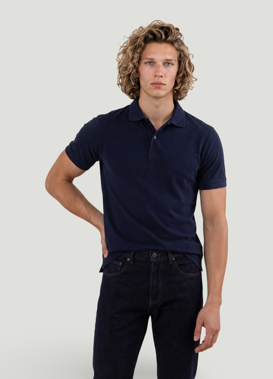Pantalón tejano  denim oscuro