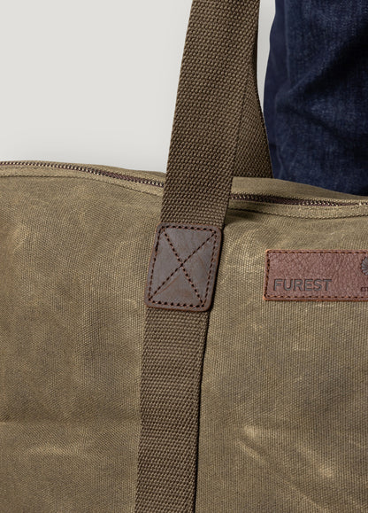 Mochila pequeña de viaje kaki