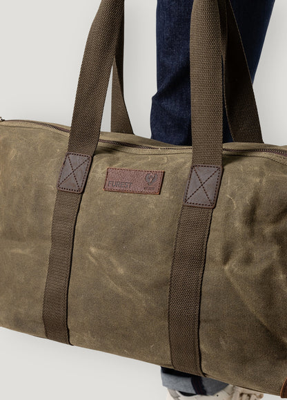 Mochila pequeña de viaje kaki