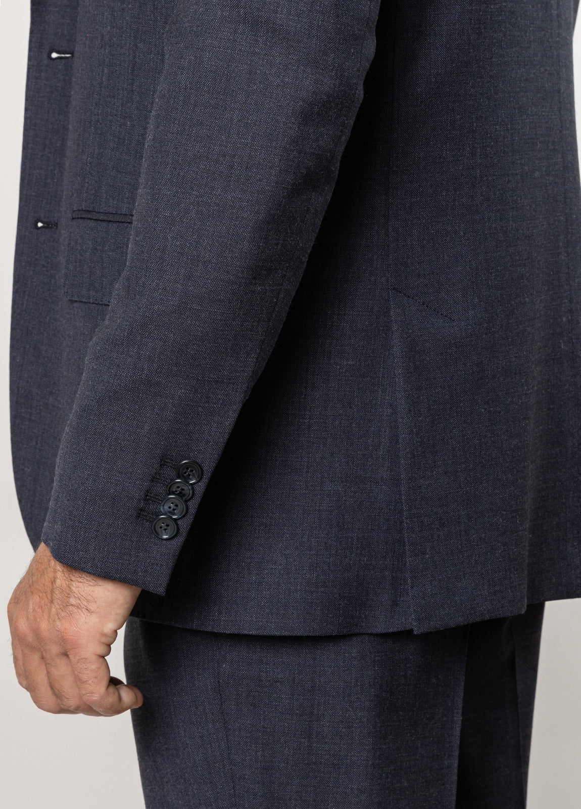 UNSTRUCTURED navy suit