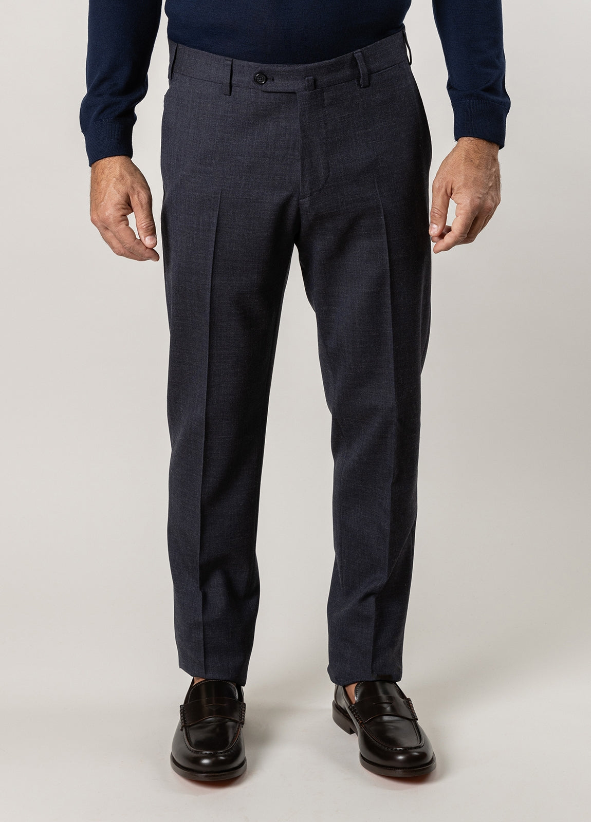 UNSTRUCTURED navy suit