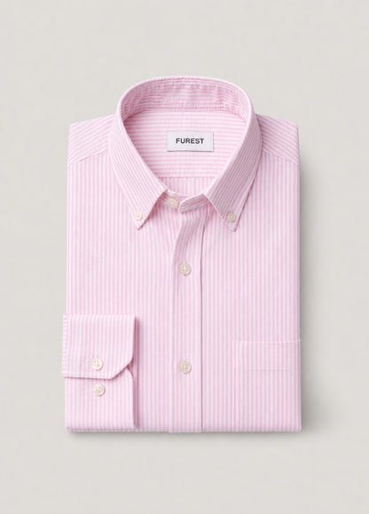 Camisa oxford raya coral