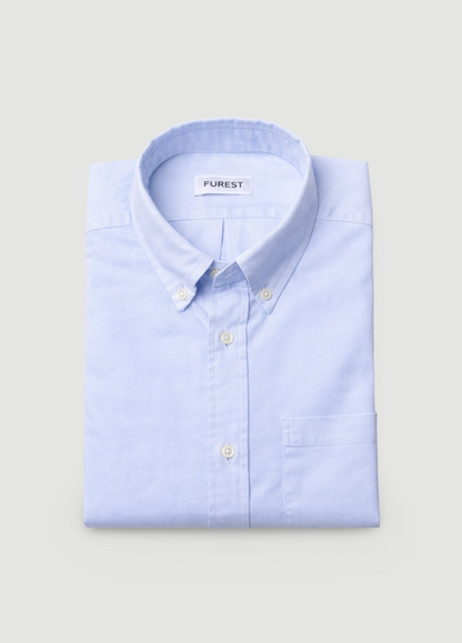 Camisa sport pin point celeste