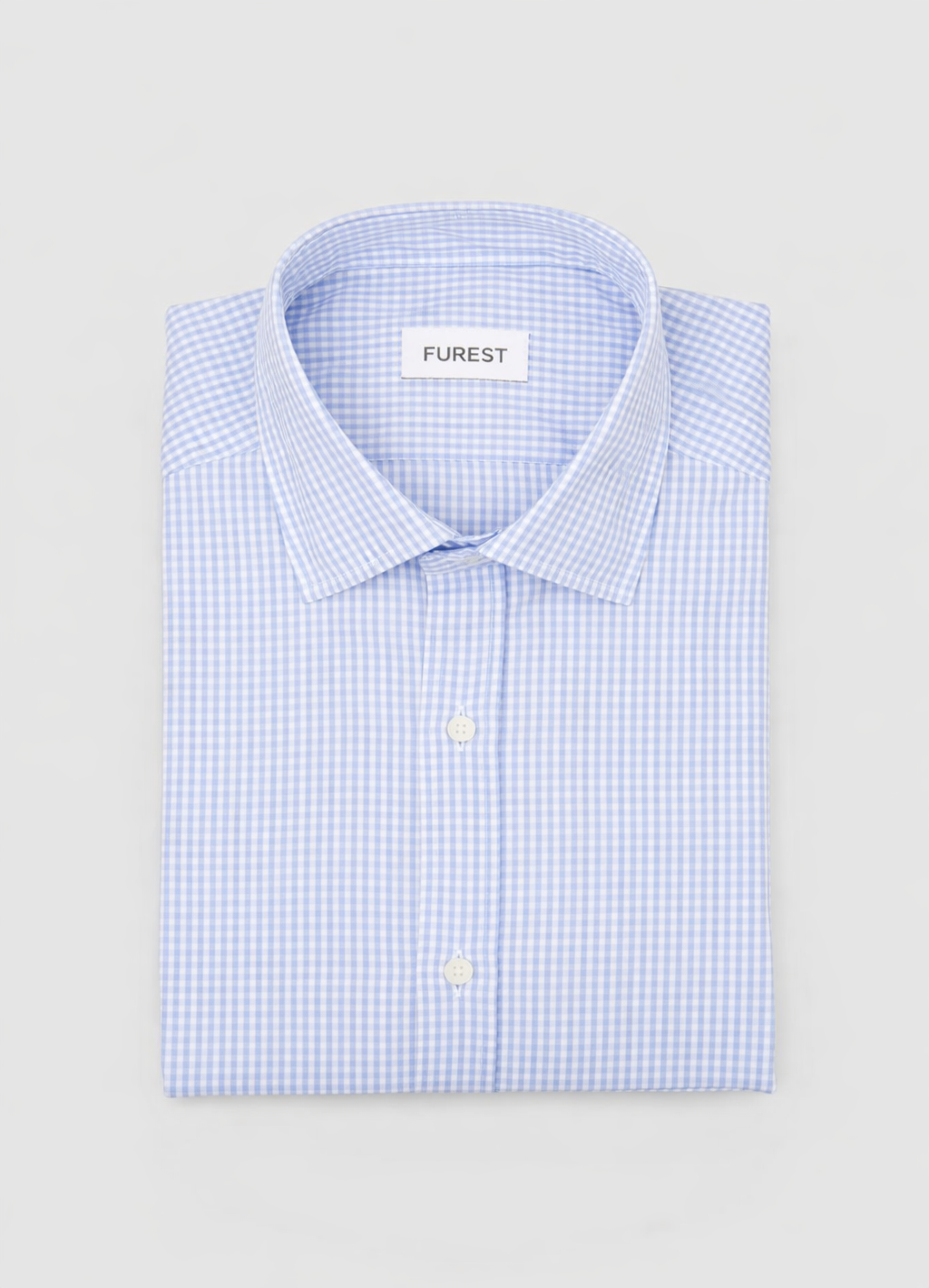 Camisa sport cuadrito vichy azul