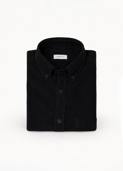 Navy corduroy casual shirt