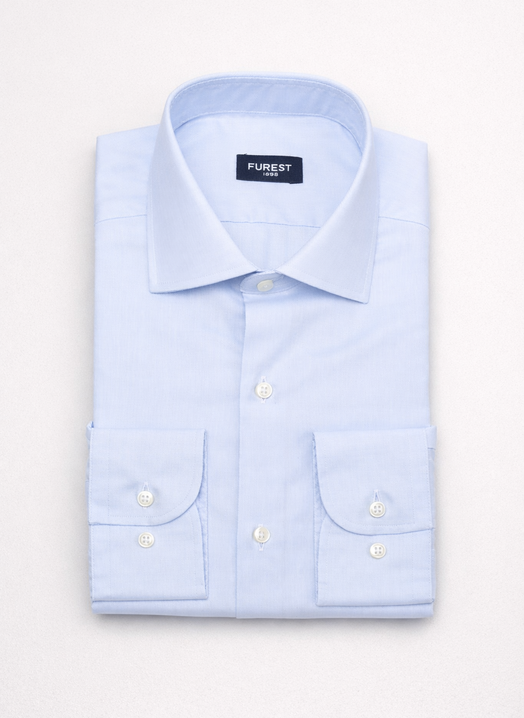 Camisa vestir oxford celeste