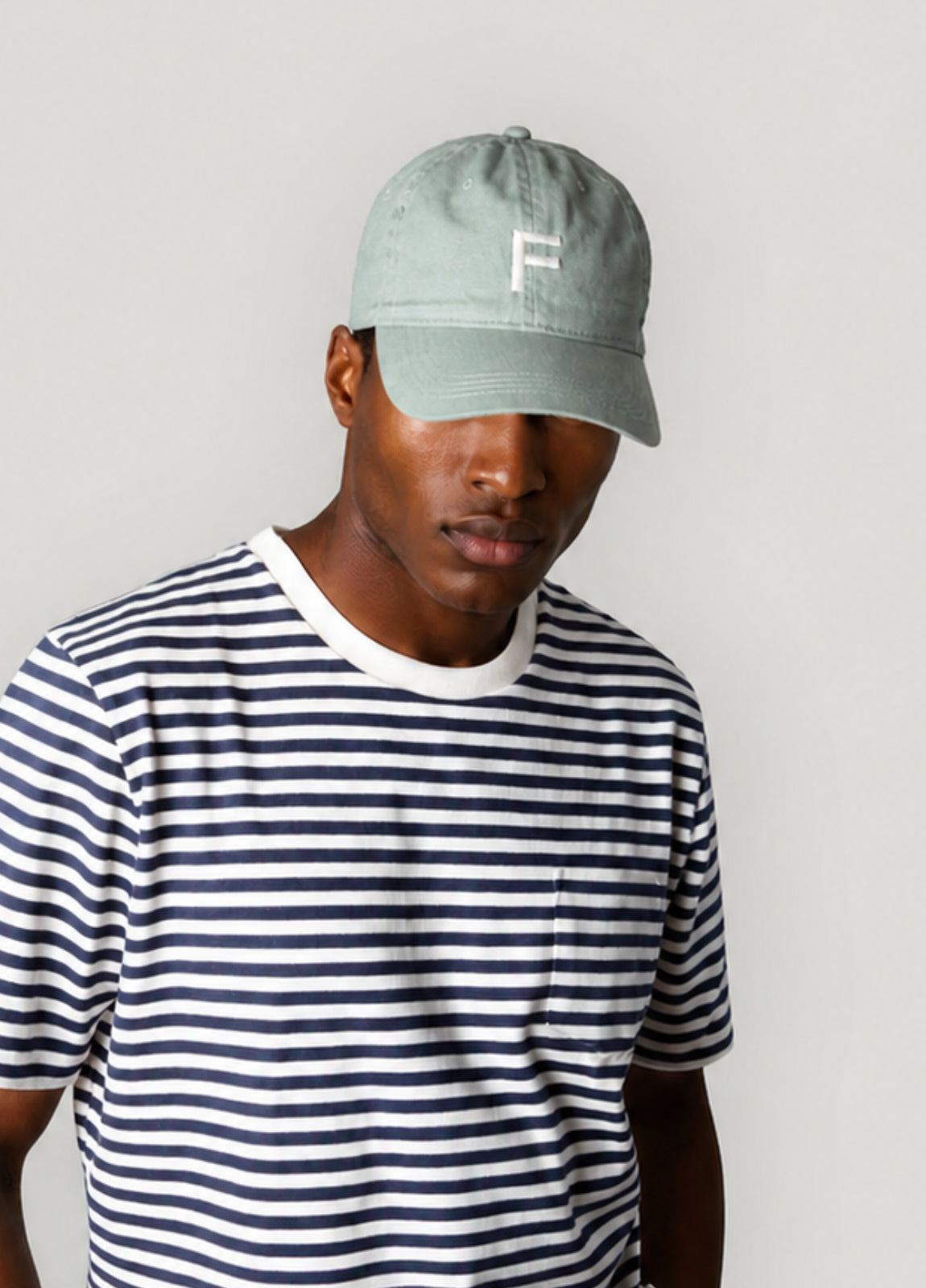 Gorra algodón verde