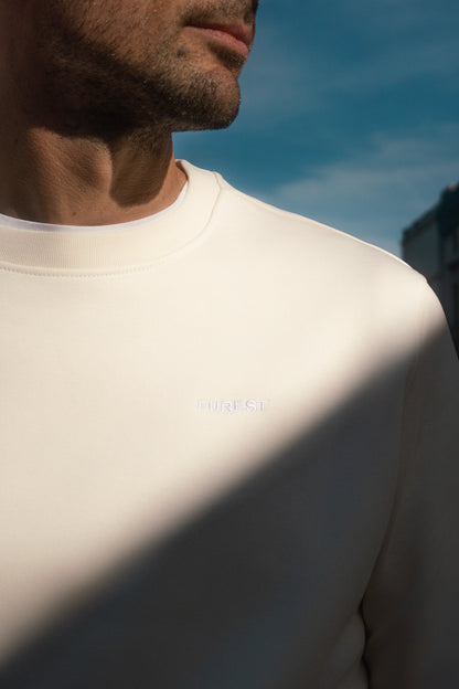 Navy crew neck jersey