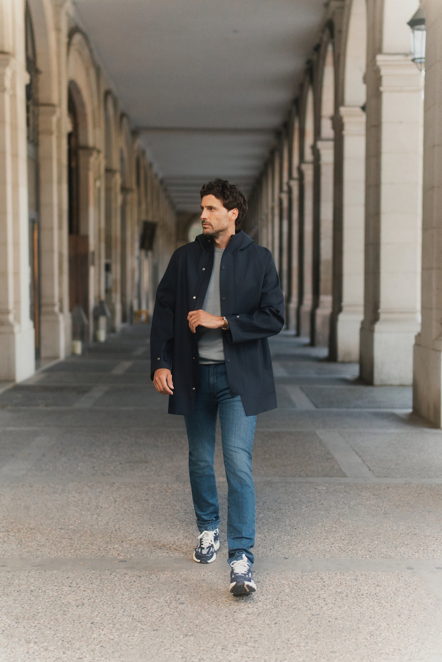 Pantalón tejano denim medio
