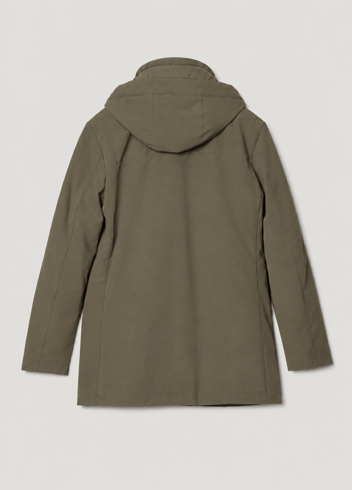 Parka acolchada kaki