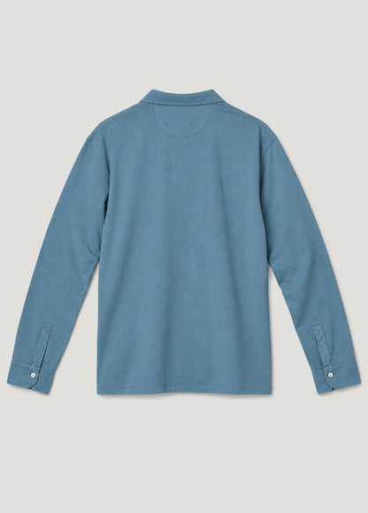 Jersey Polo L/S Jersey 2 Botones Petrol