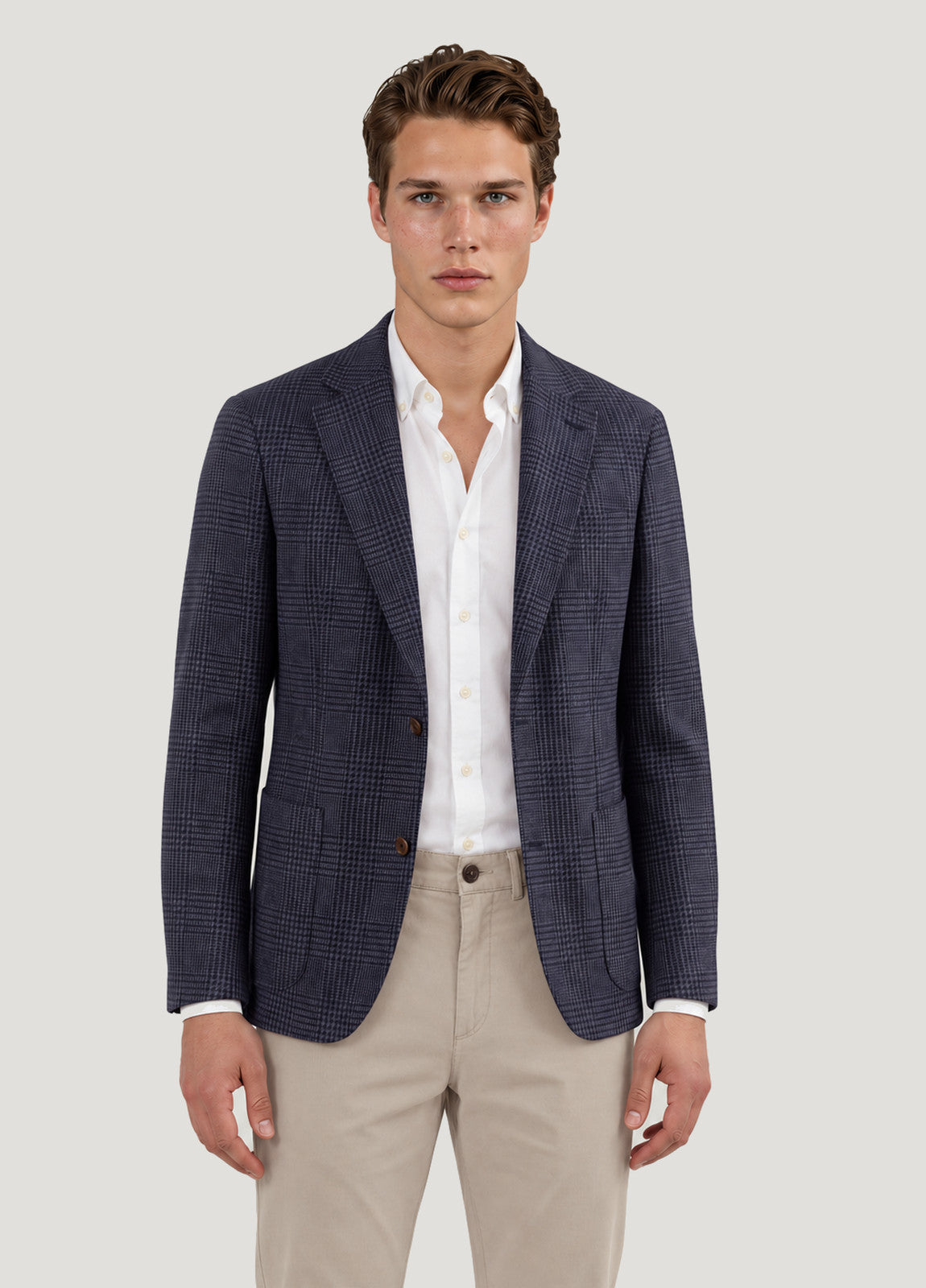 Americana pata de gallo gris
