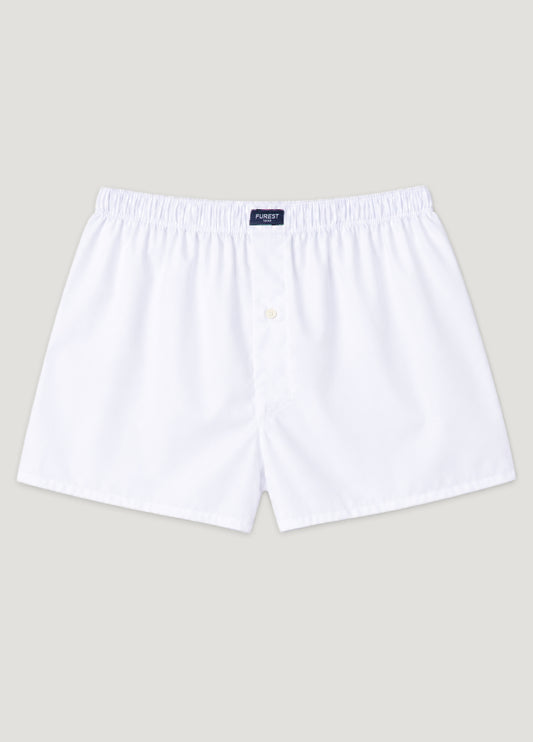 Boxer liso blanco