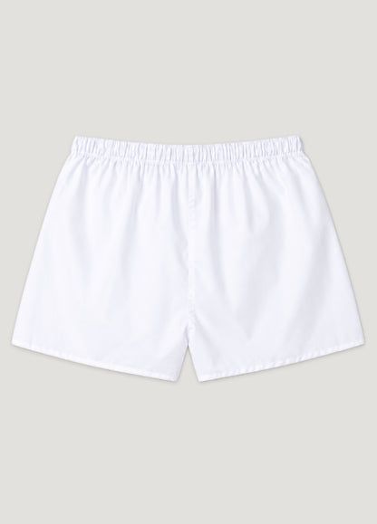 White plain boxer