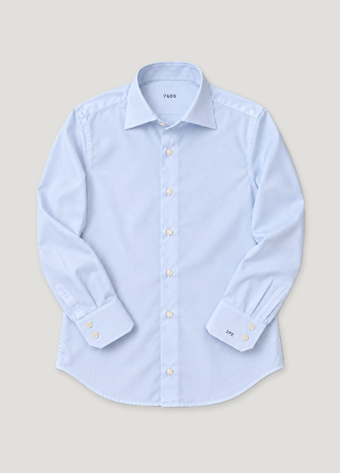 Camisa a medida Richard pin point celeste