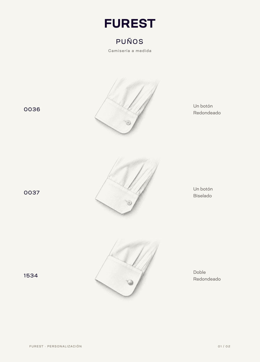 Opciones de puños