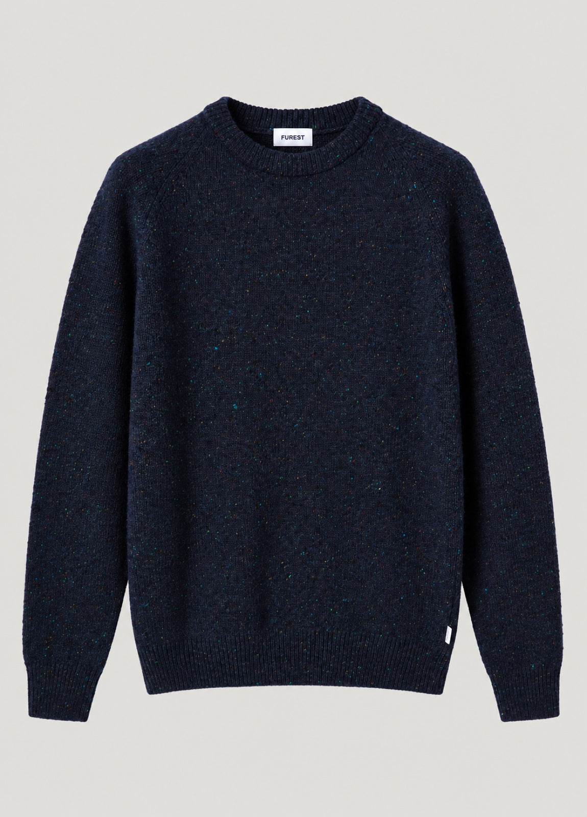 Jersey Crew Neck Puzzle Navy