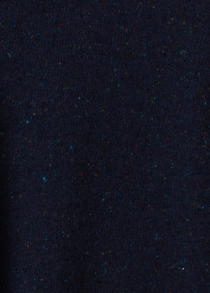 Jersey Crew Neck Puzzle Navy