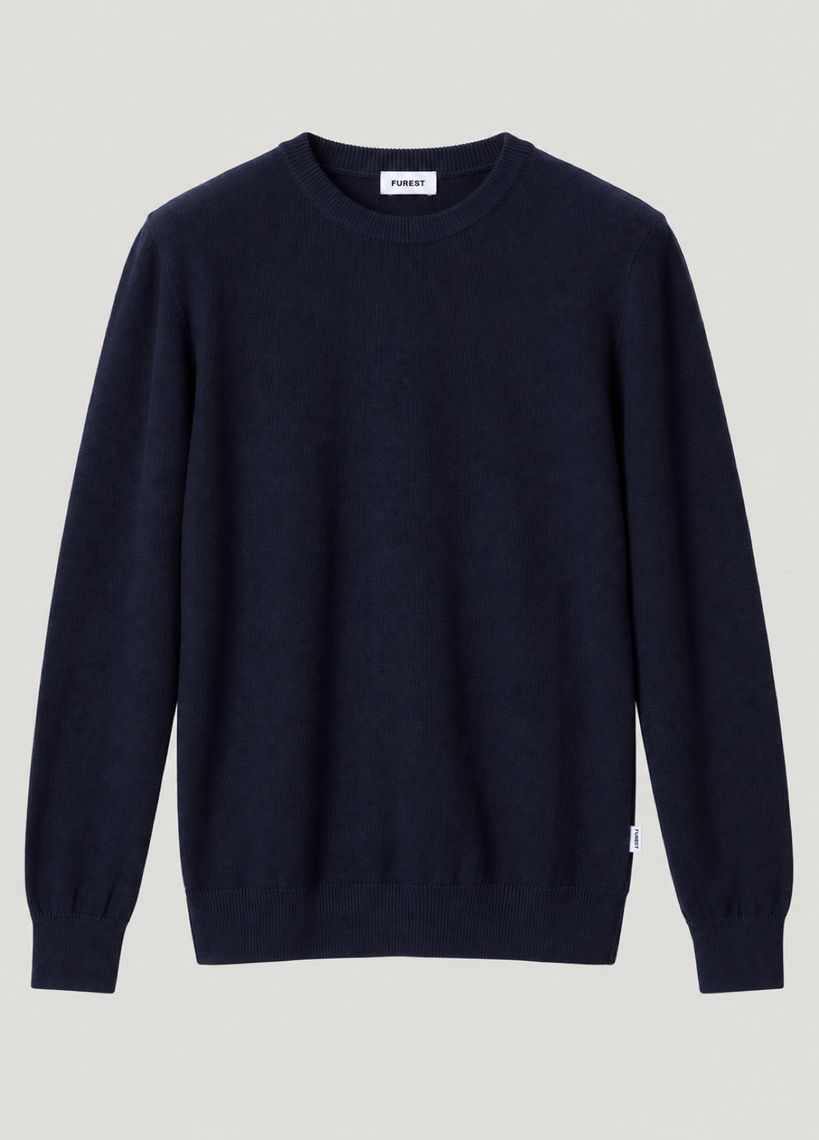 Jersey Crew Neck Puzzle Navy