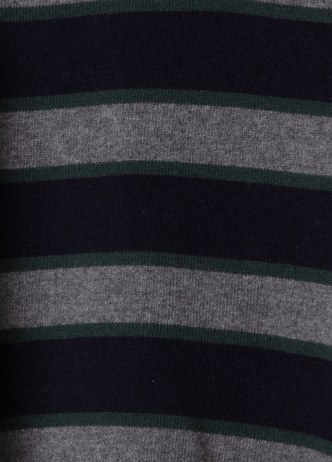 Jersey Ranglan Stripes Crew Neck Gris