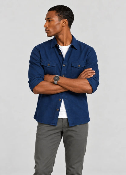 Sobrecamisa denim