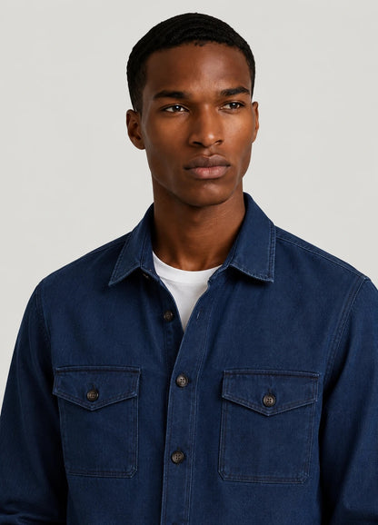 Sobrecamisa denim