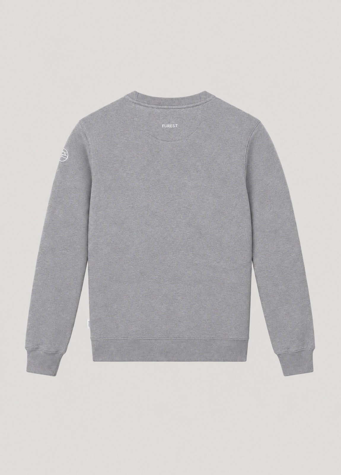 Jersey Crew Neck Sweatshirt Lisa Gris Mel