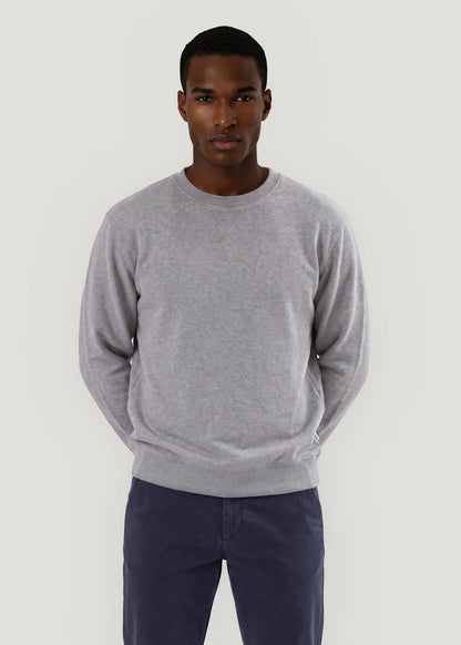 Jersey Crew Neck Sweatshirt Lisa Gris Mel