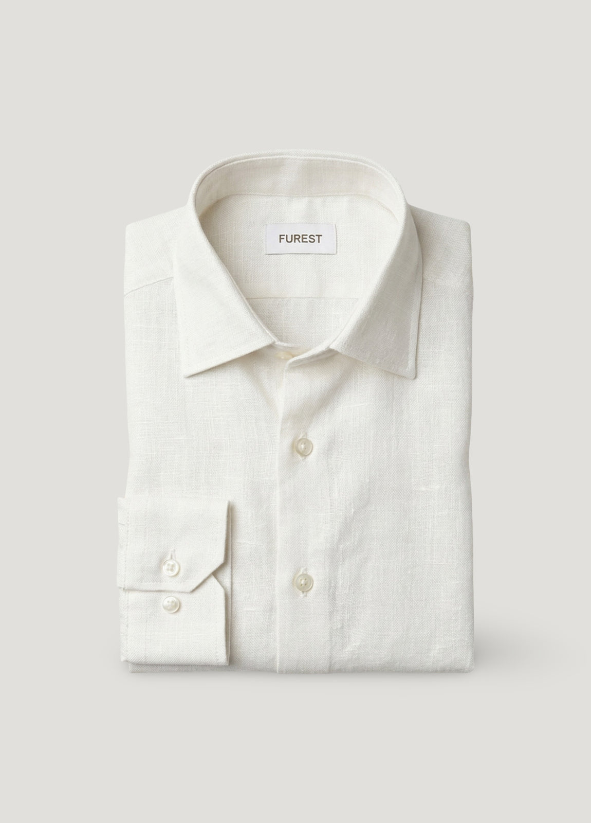 White linen shirt