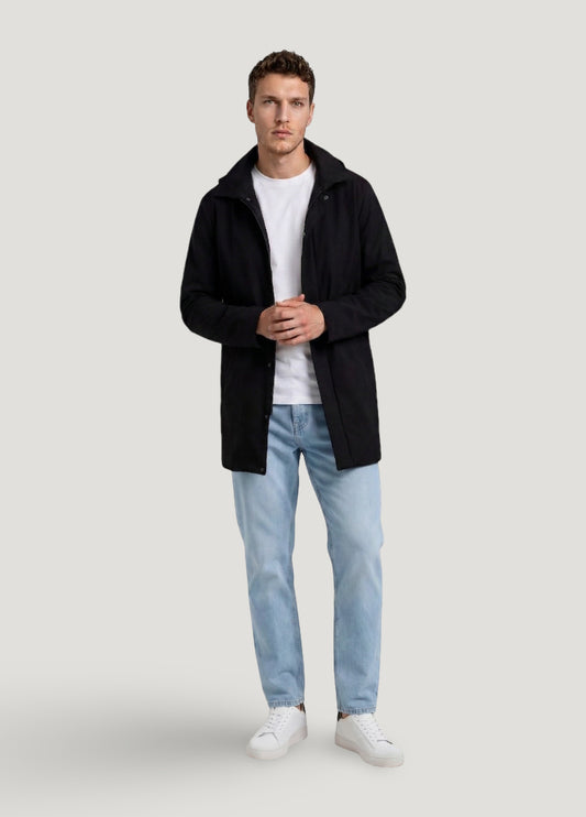 Parka ligera negra