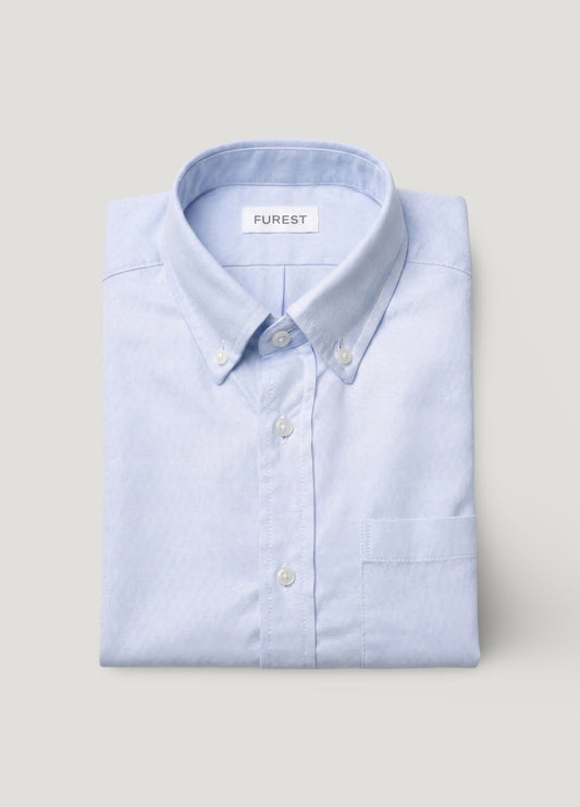 Camisa sport pin point celeste