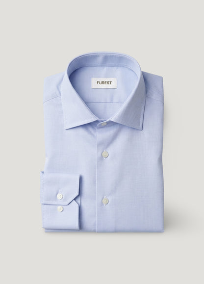 Camisa sport micrograbado celeste