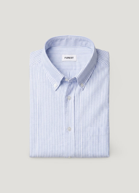 Camisa sport oxford raya celeste