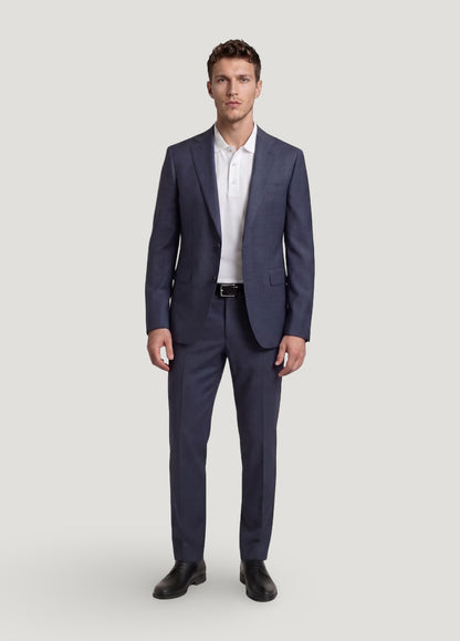 Dress suit texture blue