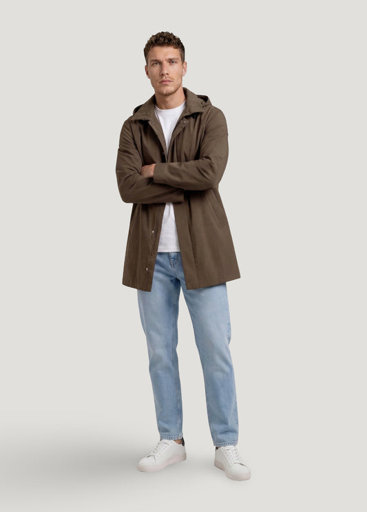 Parka ligera kaki