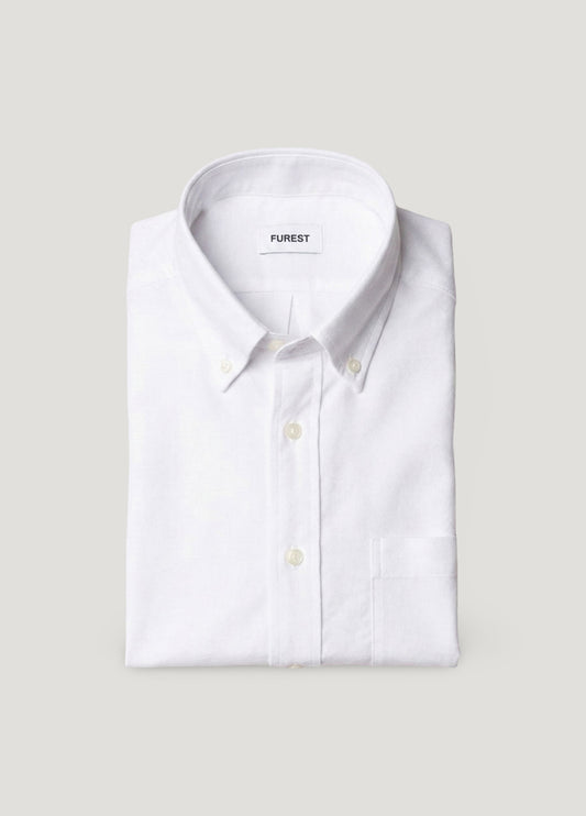 Camisa sport pin point blanco