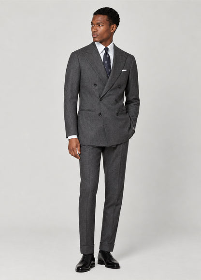 Traje Oxford Tailored Fit gris jaspeado a medida
