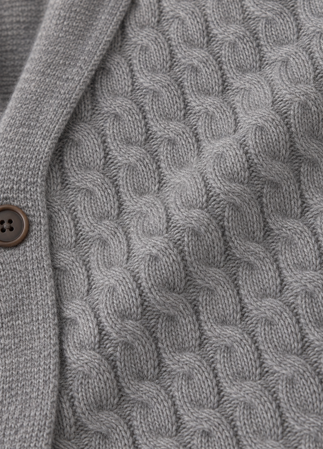 Jersey Chaqueta Botones Av 507 Gris