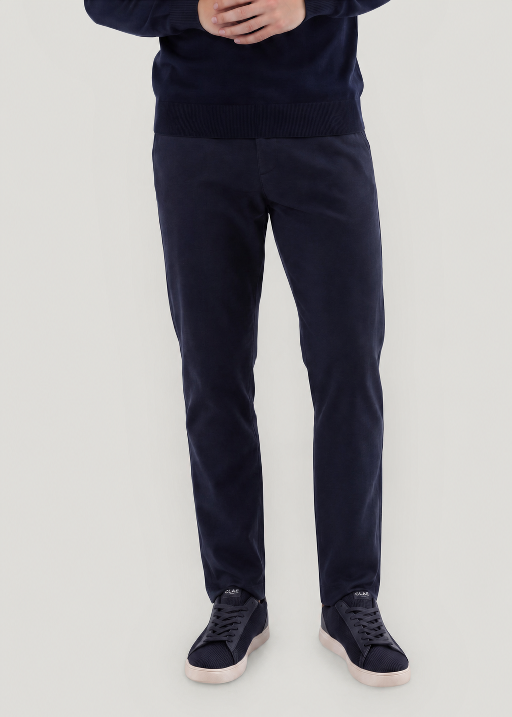 Pantalón chino regular marino