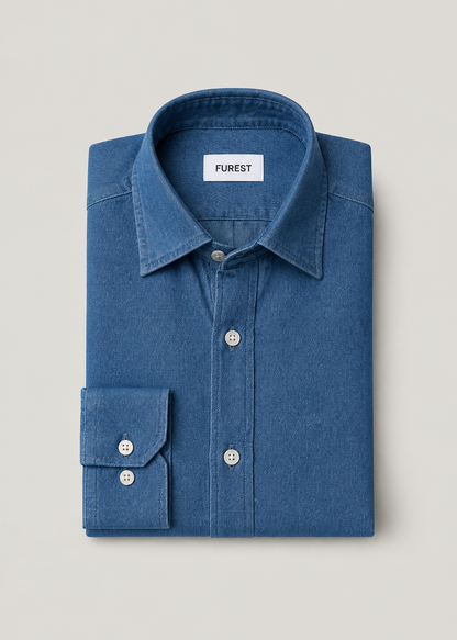 Camisa Regular Denim