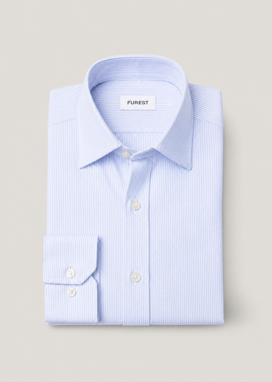 Camisa Regular Raya Celeste