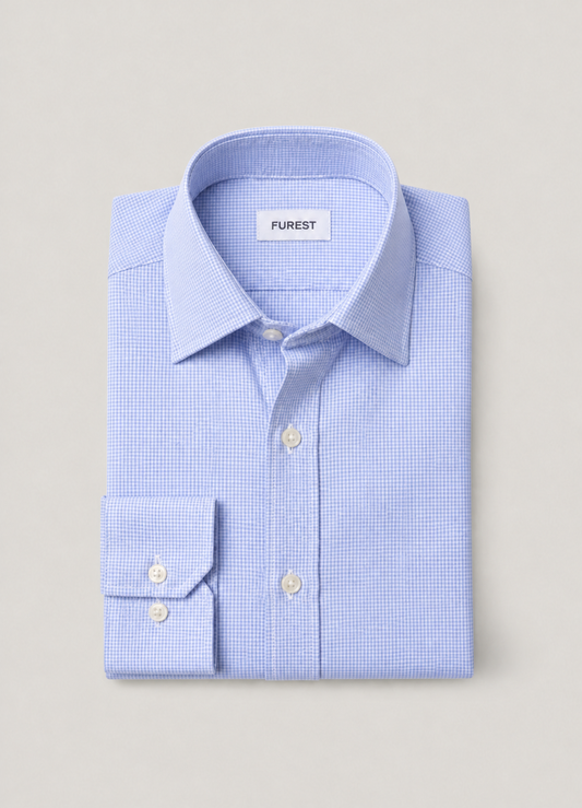 Camisa Niza Cuadrito Azul