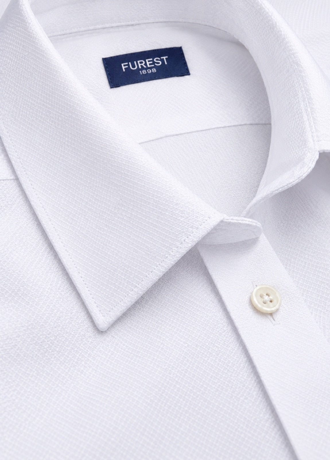 Camisa vestir puño doble blanco