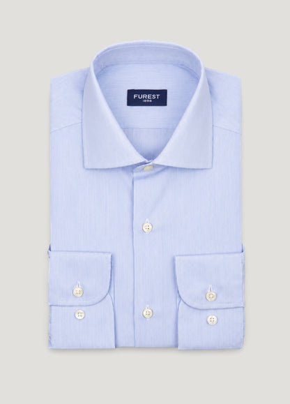 Camisa vestir rayas celeste