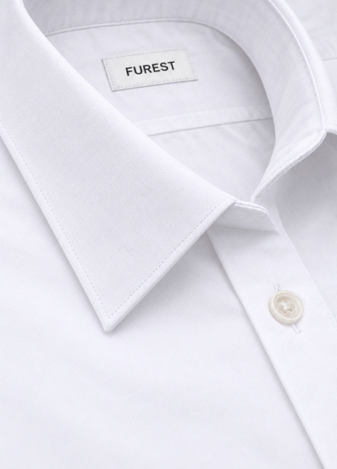 Camisa vestir lisa blanca
