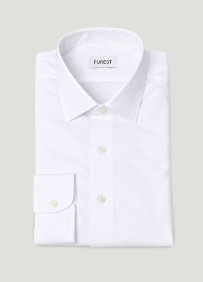 Camisa vestir lisa blanca
