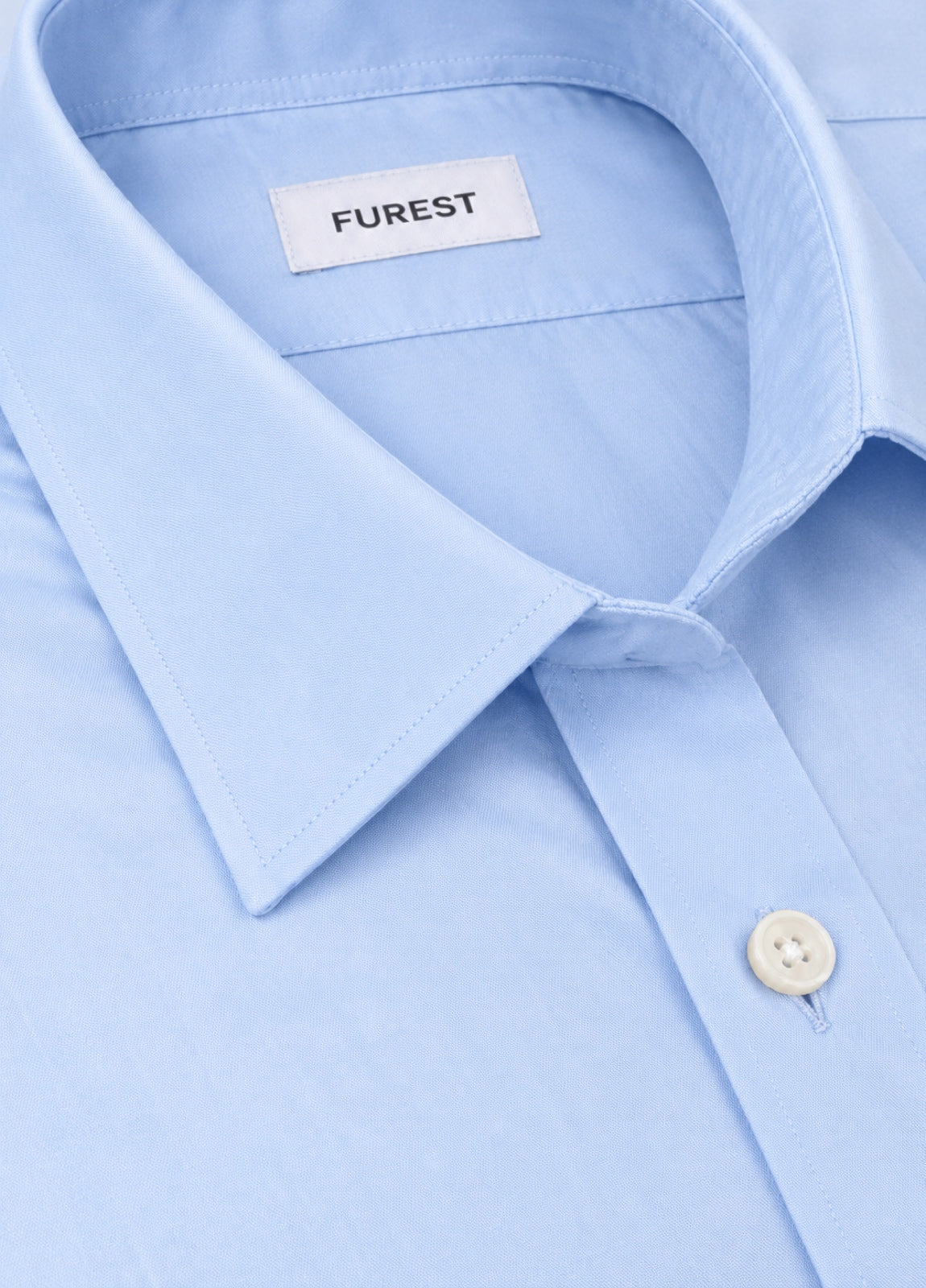 Camisa vestir lisa celeste