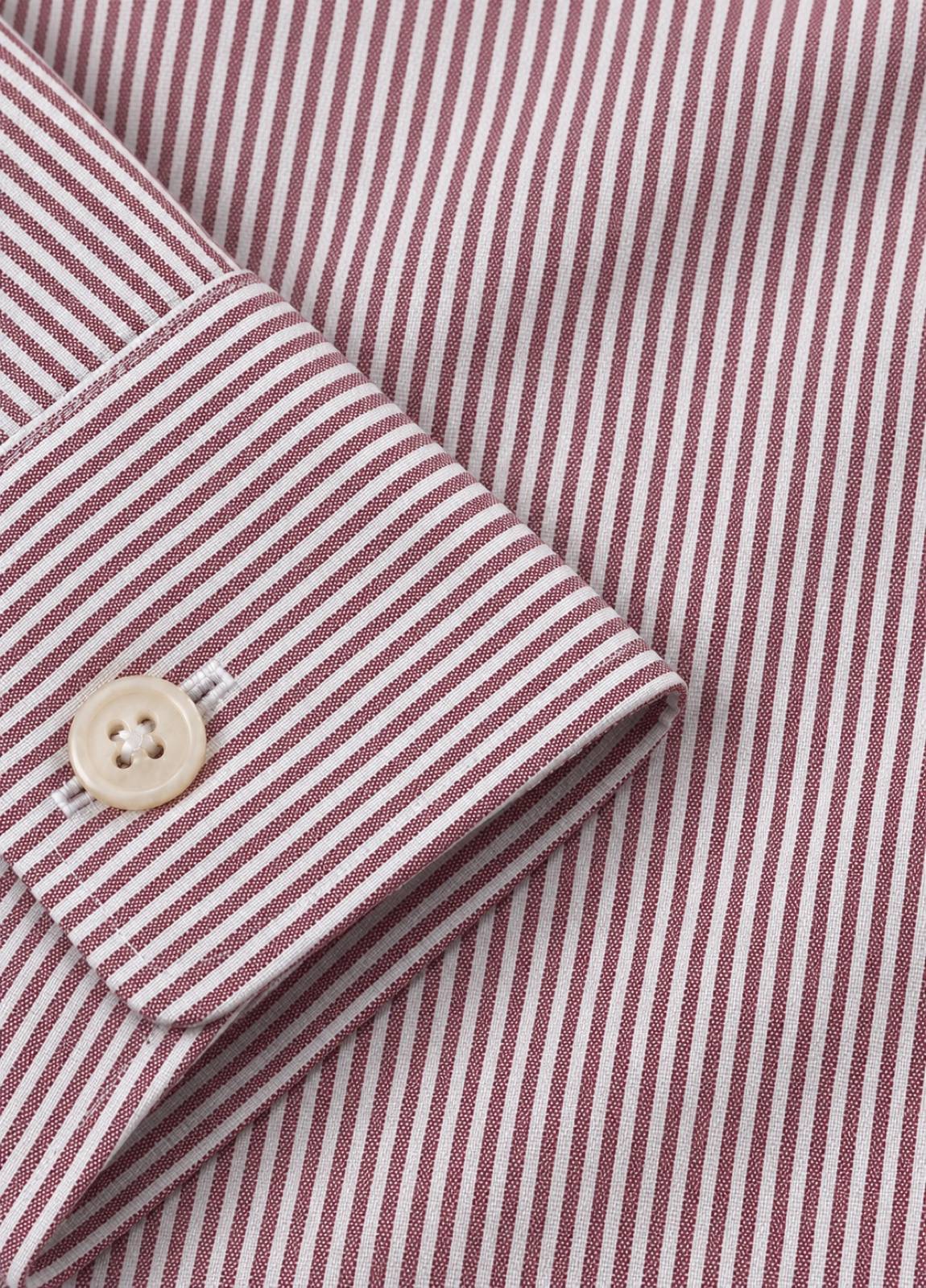 Camisa Polo B.D. Rayas Rojo