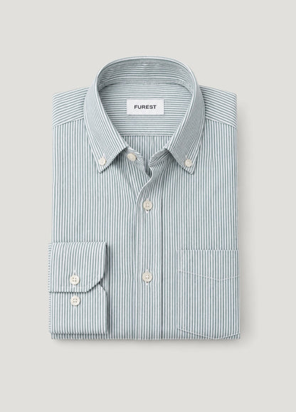 Camisa Polo B.D. Rayas Verde