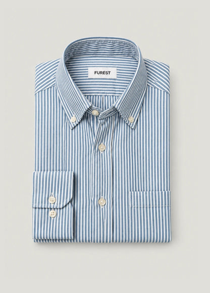 Camisa Polo B.D. Rayas Azul